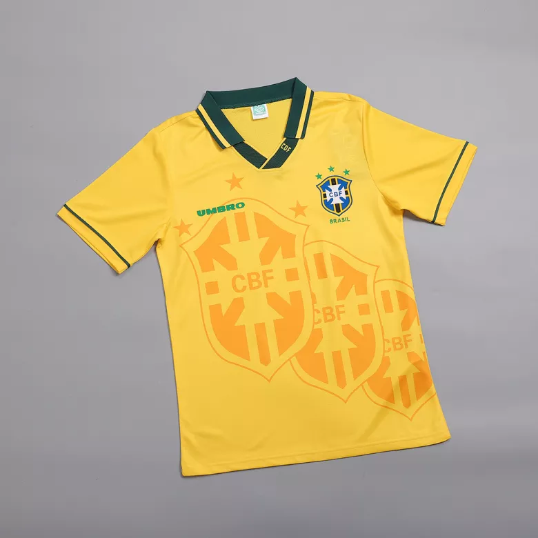 Vintage Soccer Jersey Brazil Home 1993/94 - gogoalshop