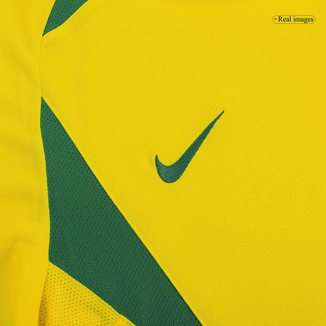 Retro Soccer Jersey Brazil Home 2002/03 - gogoalshop