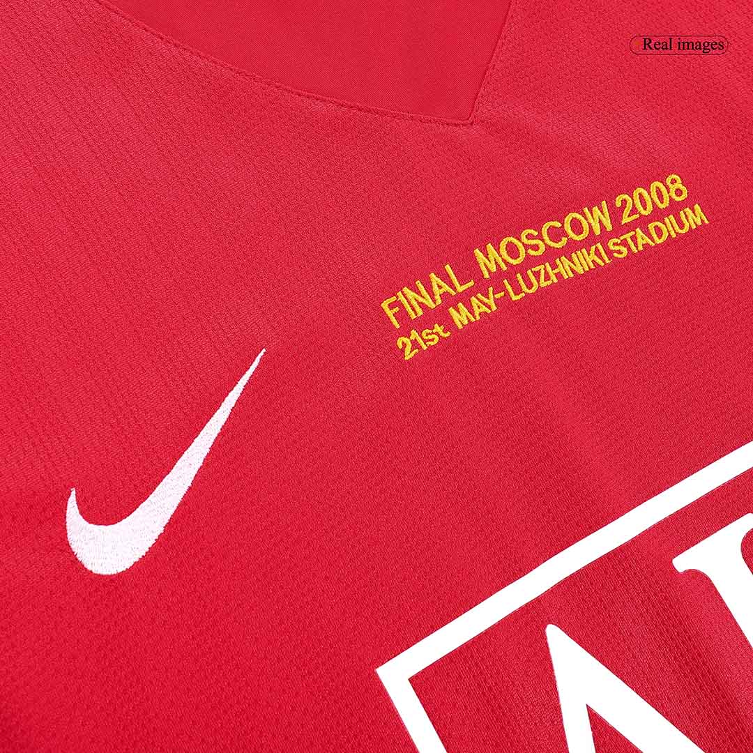 Retro Jersey Manchester United Home 2007/08 UCL - gogoalshop