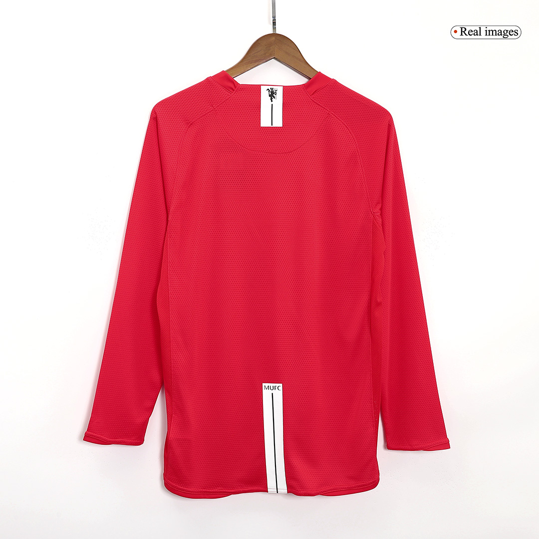 Retro Jersey Manchester United Home 2007/08 UCL - gogoalshop