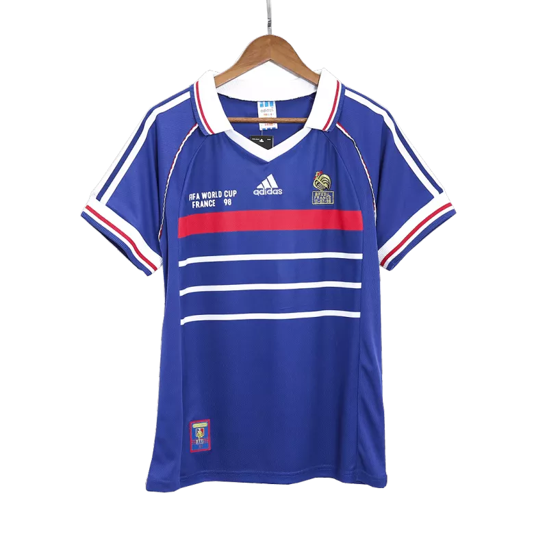 Vintage Soccer Jersey France Home 1998 - gogoalshop