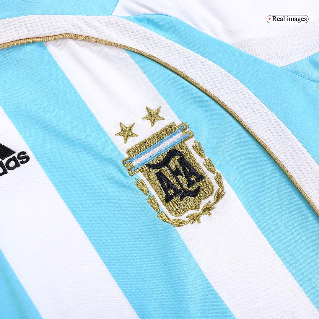 Retro Soccer Jersey MESSI #19 Argentina Home 2006 - gogoalshop