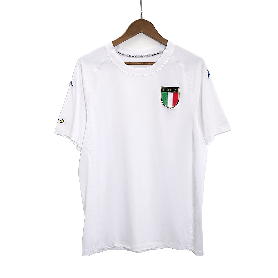 Retro Soccer Jersey Italy Away World Cup 2002 - gogoalshop