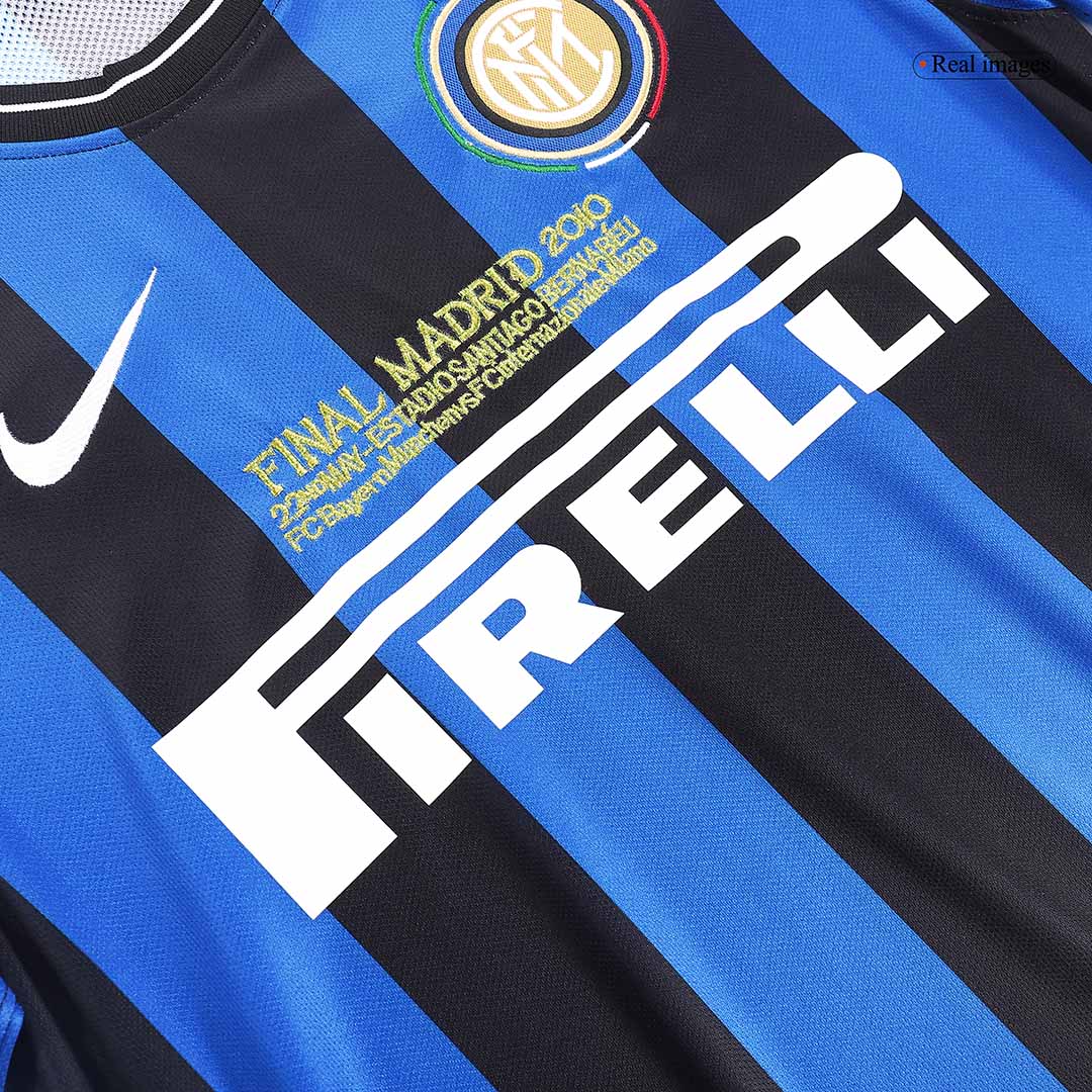 Retro Soccer Jersey Inter Milan Home 2009/10 - UCL Final - gogoalshop