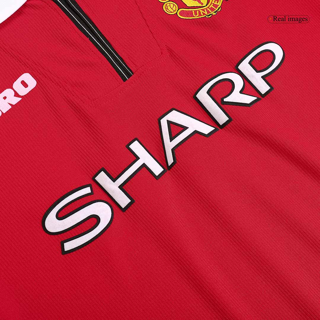Retro Soccer Jersey Manchester United Home 98/00 - gogoalshop