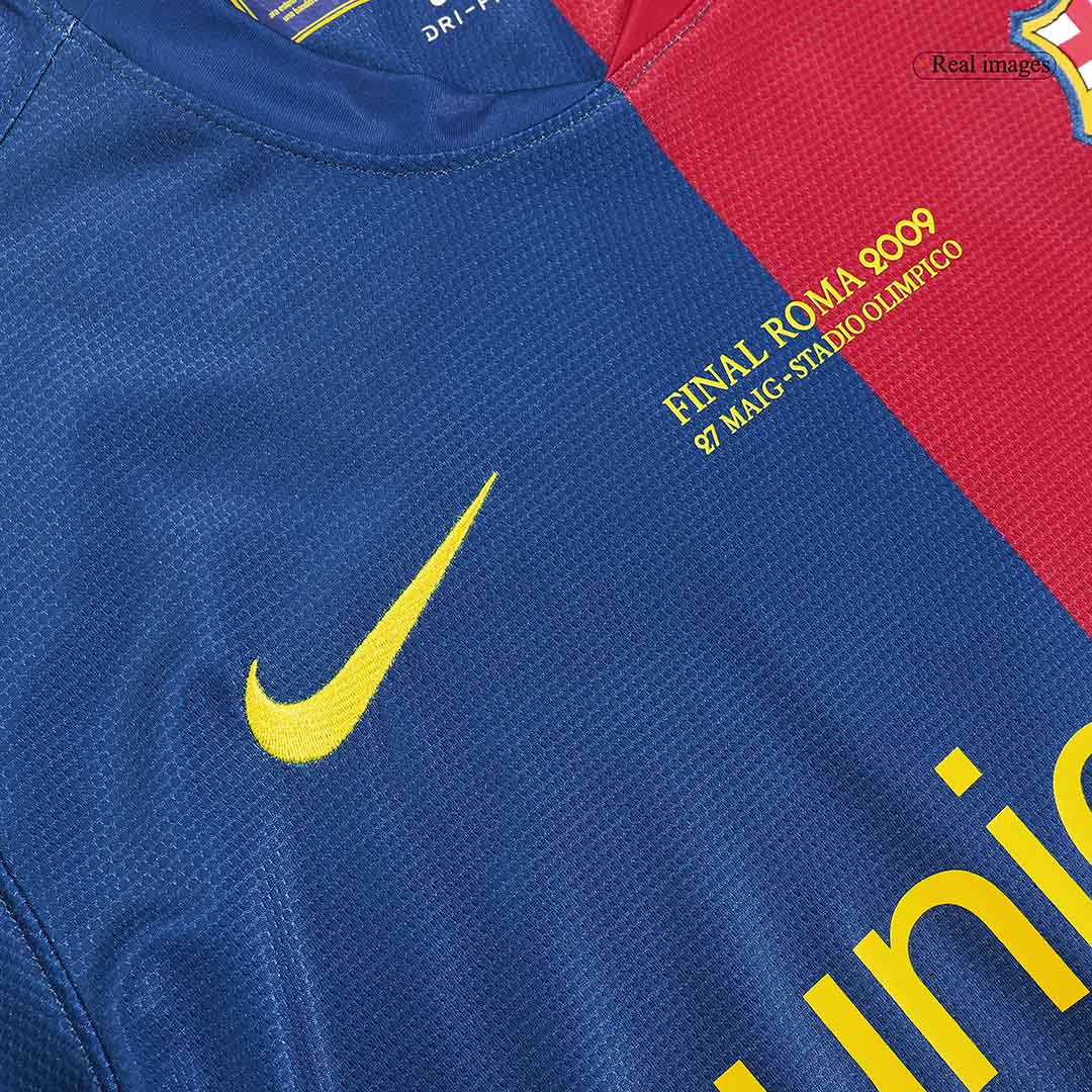 Retro Soccer Jersey Barcelona Home 2008/09 - UCL Final - gogoalshop