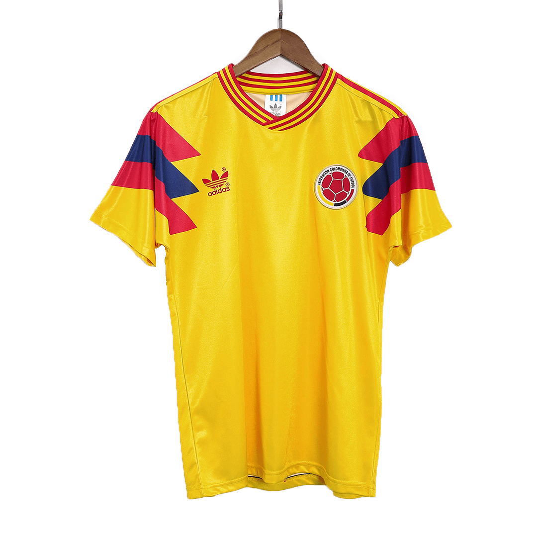 Retro Soccer Jersey Colombia Home 1990 - gogoalshop