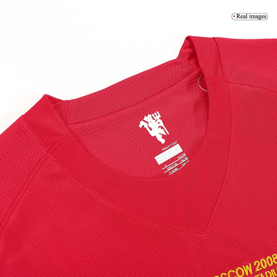 Retro Jersey Manchester United Home 2007/08 UCL - gogoalshop