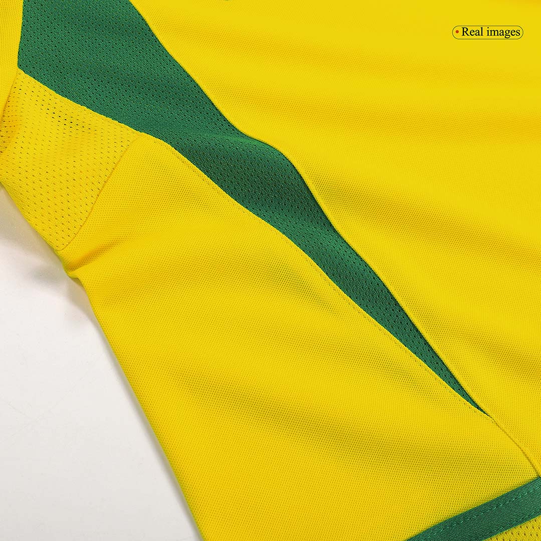 Retro Soccer Jersey Brazil Home 2002/03 - gogoalshop