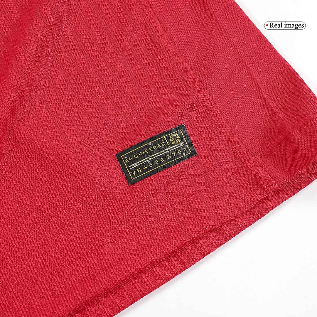 Portugal Home Authentic Soccer Jersey EURO - gogoalshop