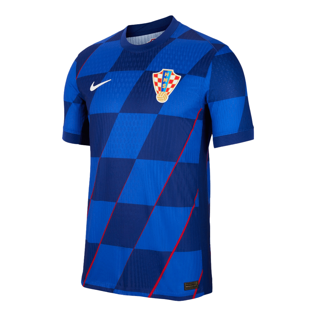 Croatia Away Authentic Soccer Jersey EURO - gogoalshop