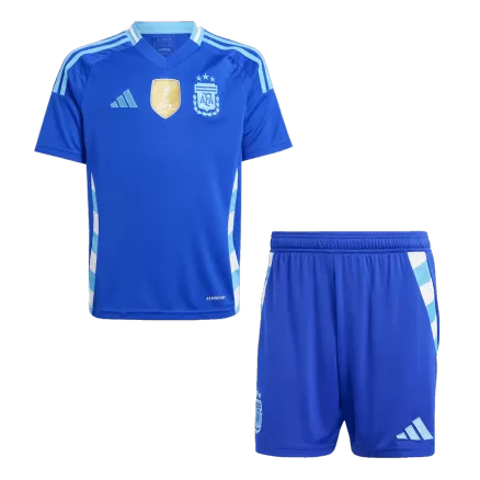 Argentina Away Kids Soccer Jerseys Kit Copa America 2024 - gogoalshop