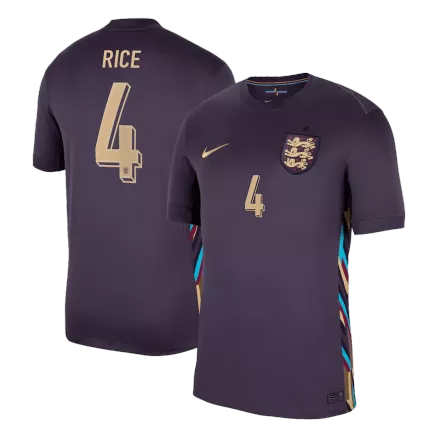RICE #4 England Away Soccer Jersey EURO 2024 - gogoalshop