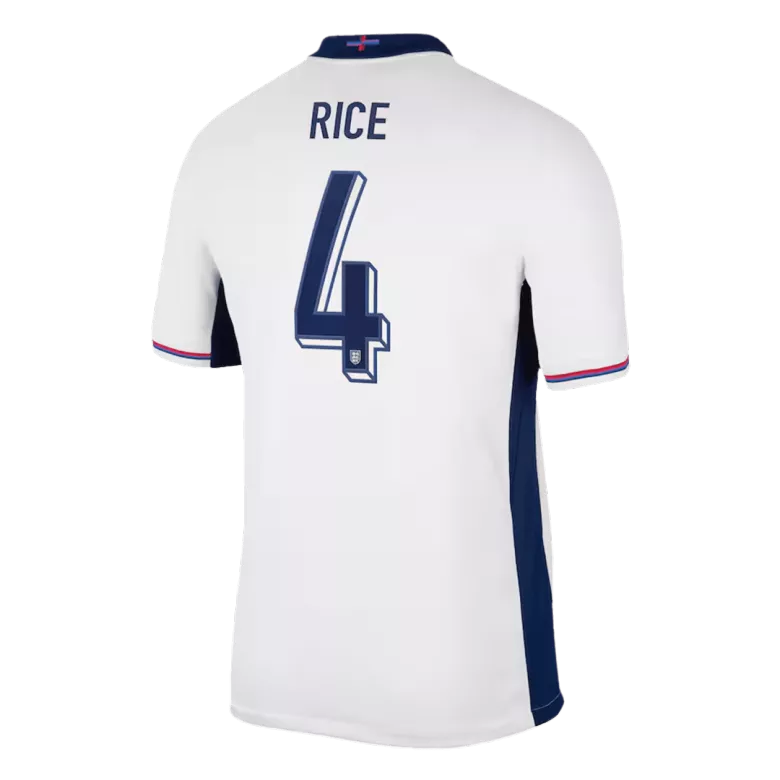 RICE #4 England Home Soccer Jersey EURO 2024 - gogoalshop