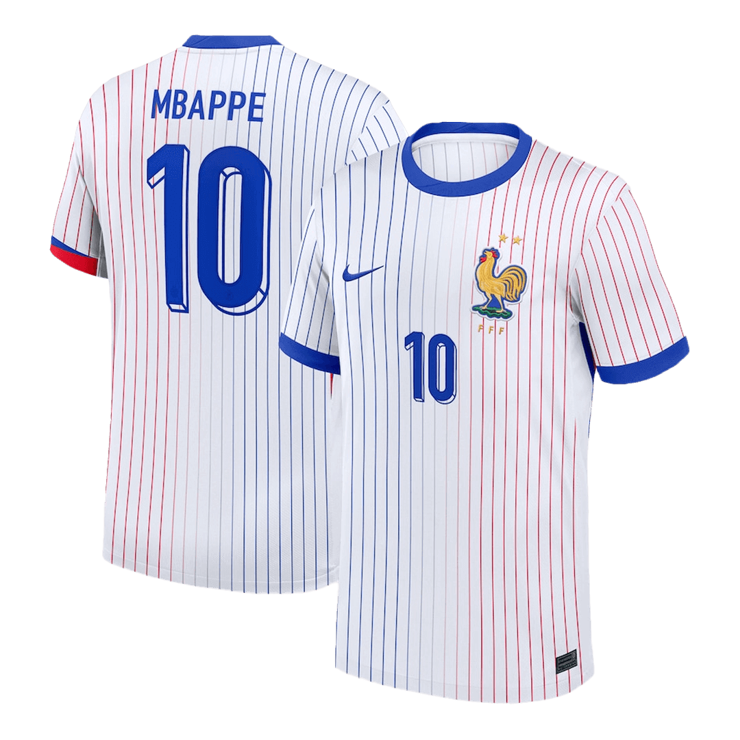 MBAPPE #10 France Away Soccer Jersey EURO - gogoalshop