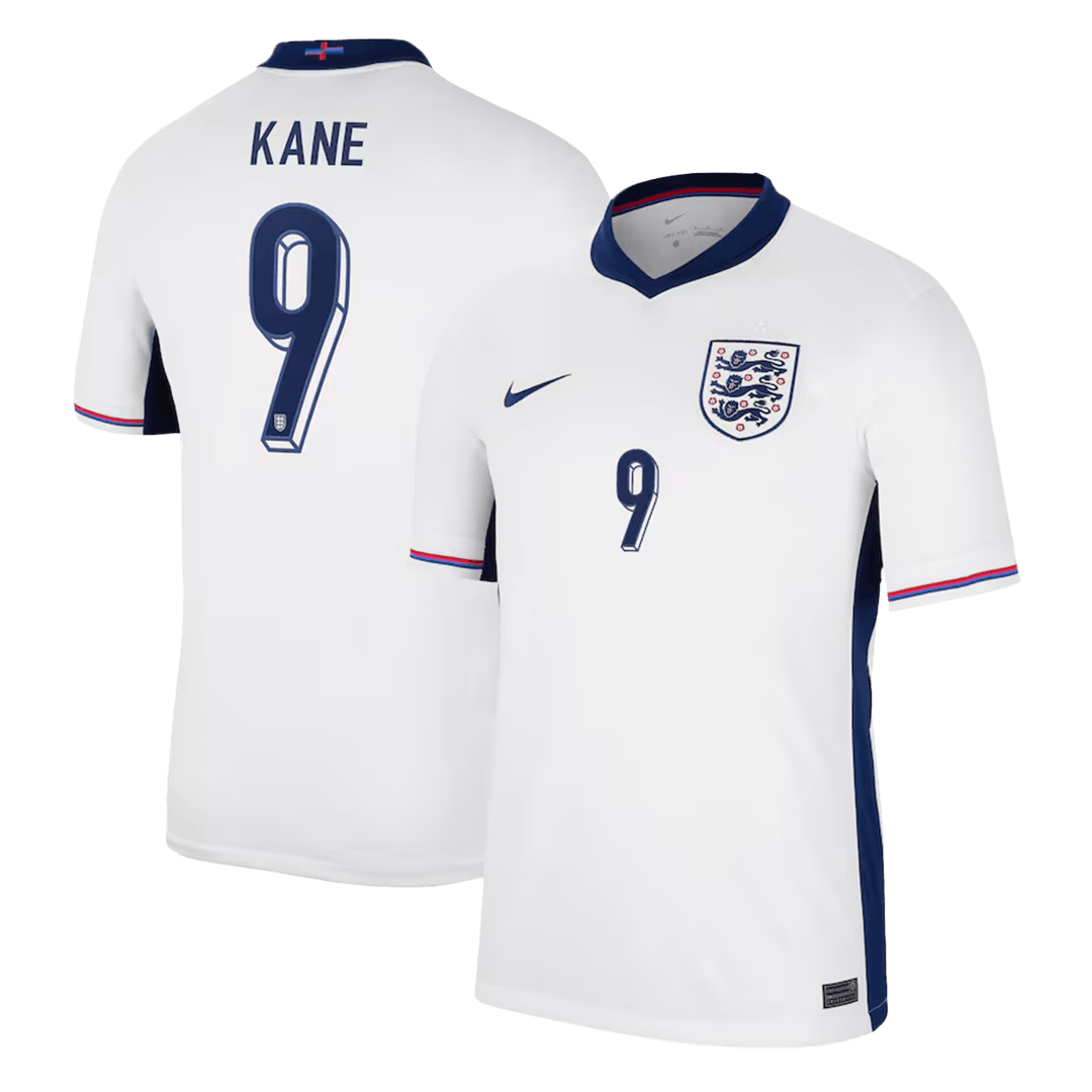 KANE #9 England Home Soccer Jersey EURO - gogoalshop