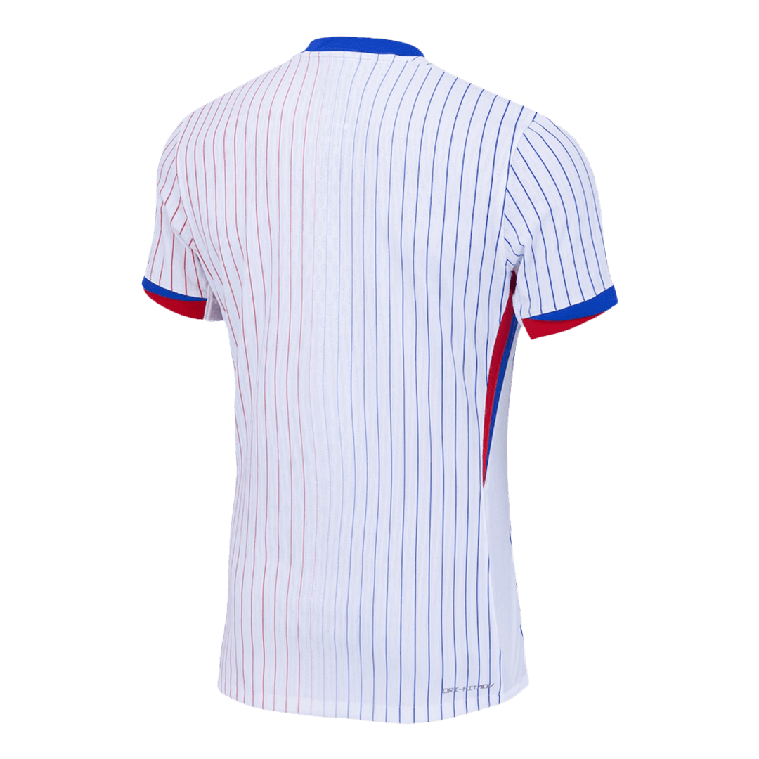 France Away Authentic Soccer Jersey EURO - gogoalshop