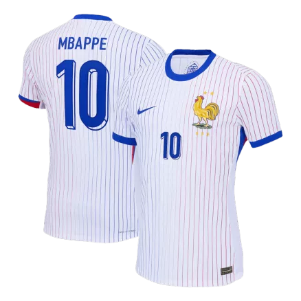 MBAPPE #10 France Away Authentic Soccer Jersey EURO 2024 - gogoalshop