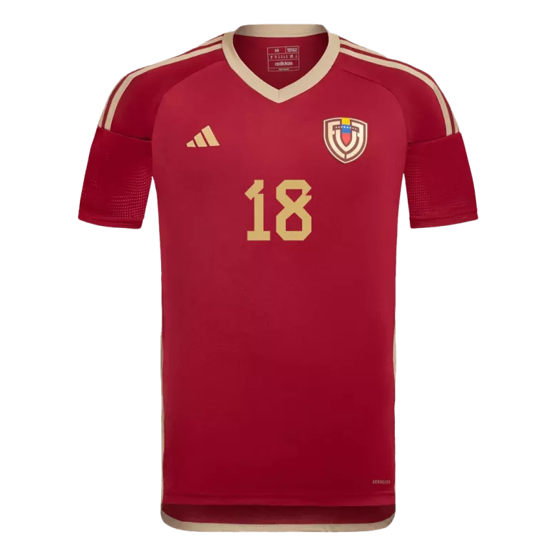 ARANGO #18 Venezuela Home Soccer Jersey Copa America 2024 - gogoalshop