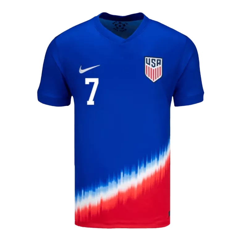 REYNA #7 USA Away Soccer Jersey Copa America 2024 - gogoalshop