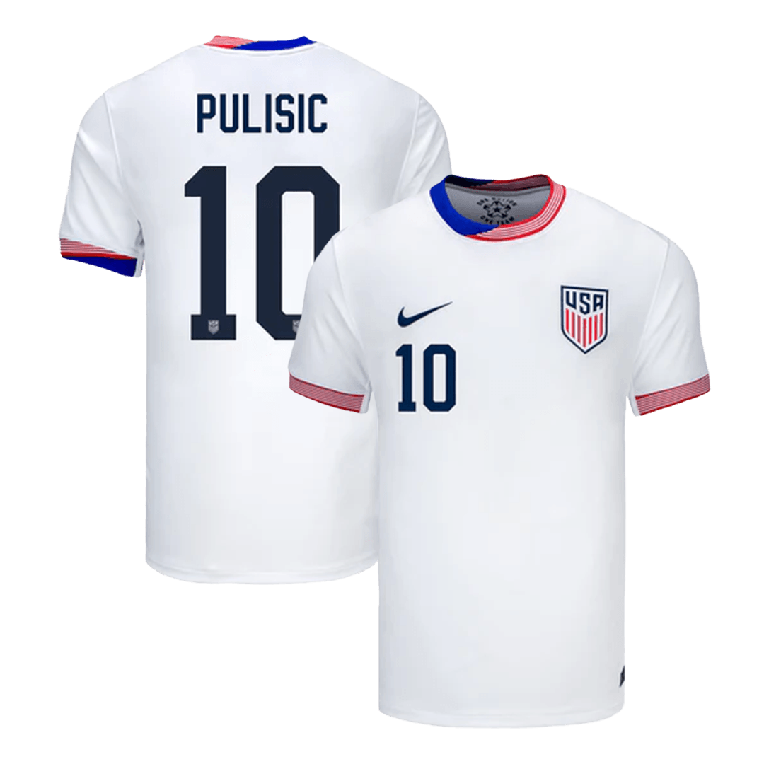 PULISIC #10 USA Home Soccer Jersey Copa America - gogoalshop