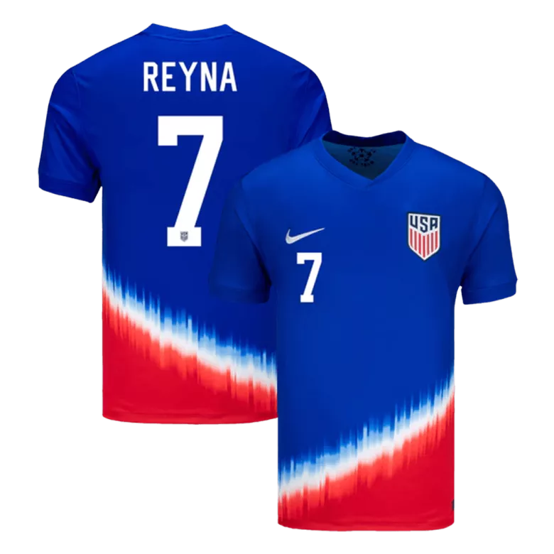 REYNA #7 USA Away Soccer Jersey Copa America 2024 - gogoalshop