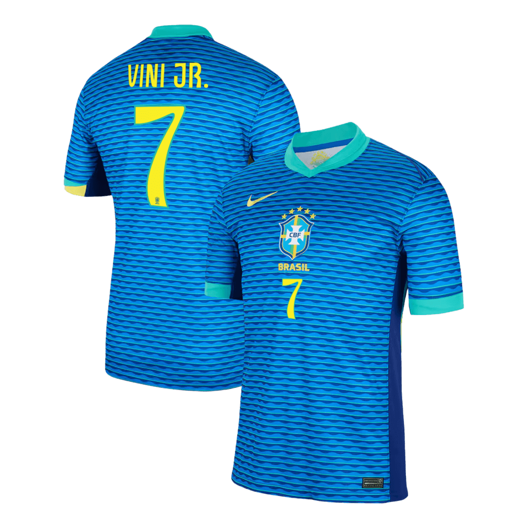 VINI JR. #7 Brazil Away Soccer Jersey Copa America - gogoalshop