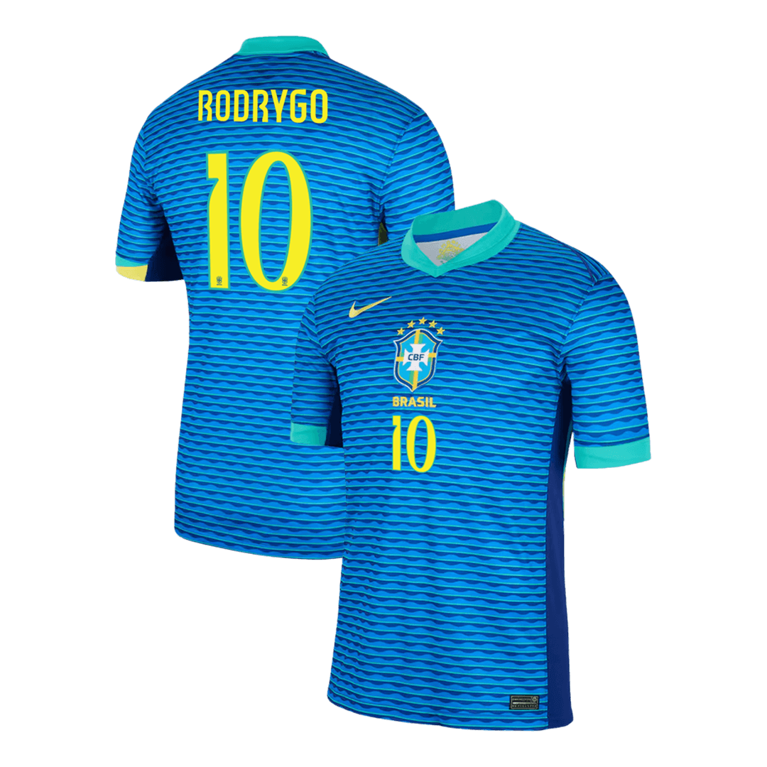 RODRYGO #10 Brazil Away Soccer Jersey Copa America - gogoalshop
