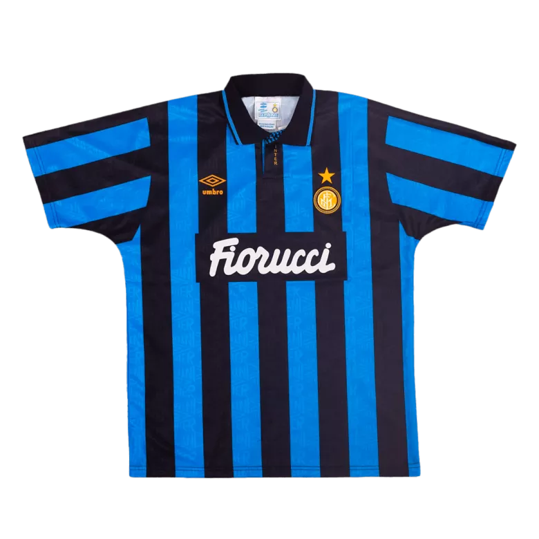 Vintage Soccer Jersey Inter Milan Home 1992/93 - gogoalshop