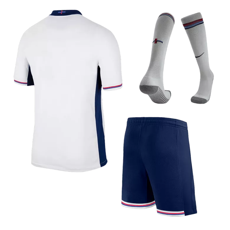 England Home Kids Soccer Jerseys Full Kit EURO 2024 - gogoalshop