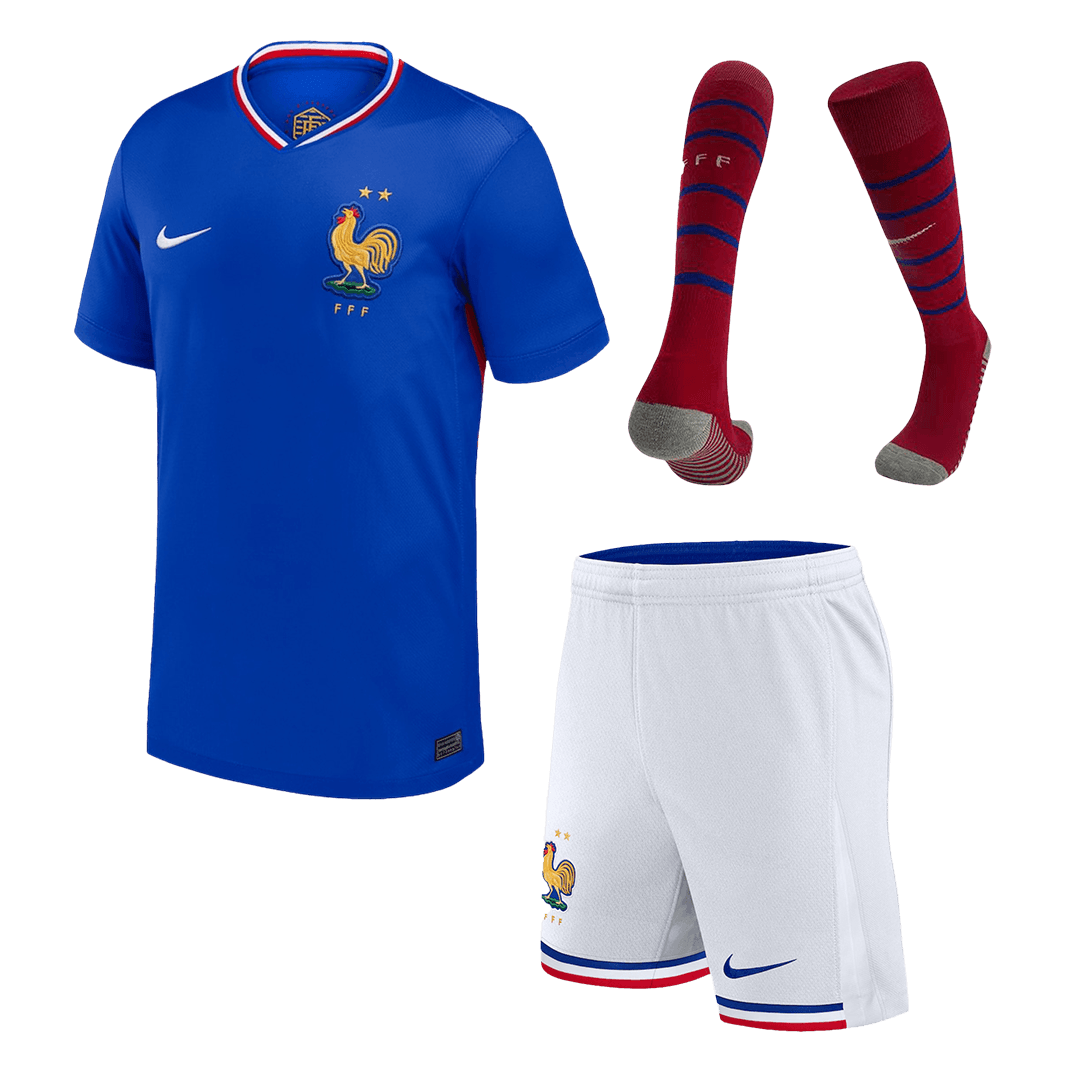 France Home Jerseys Full Kit EURO - gogoalshop