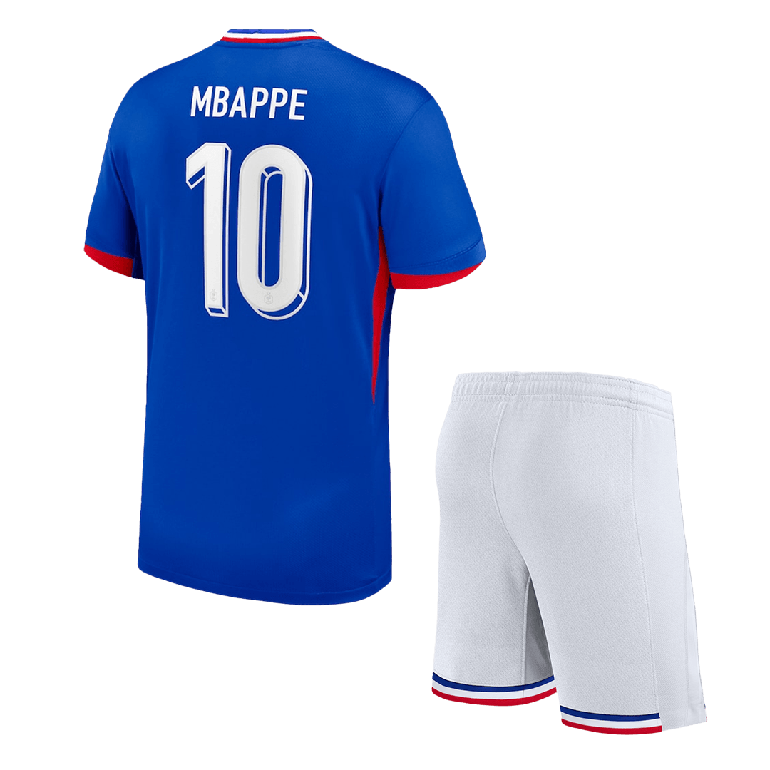 MBAPPE #10 France Home Kids Soccer Jerseys Kit EURO - gogoalshop