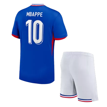 MBAPPE #10 France Home Kids Soccer Jerseys Kit EURO 2024 - gogoalshop