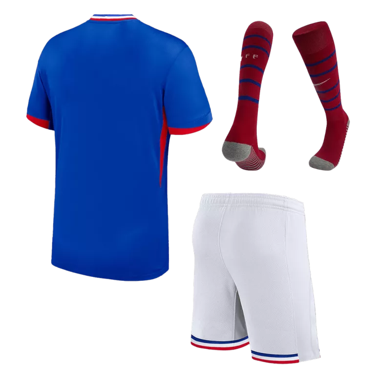 France Home Soccer Jersey Kit(Jersey+Shorts+Socks) Euro 2024 - gogoalshop