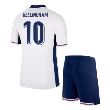 BELLINGHAM #10 England Home Kids Soccer Jerseys Kit EURO 2024 - gogoalshop