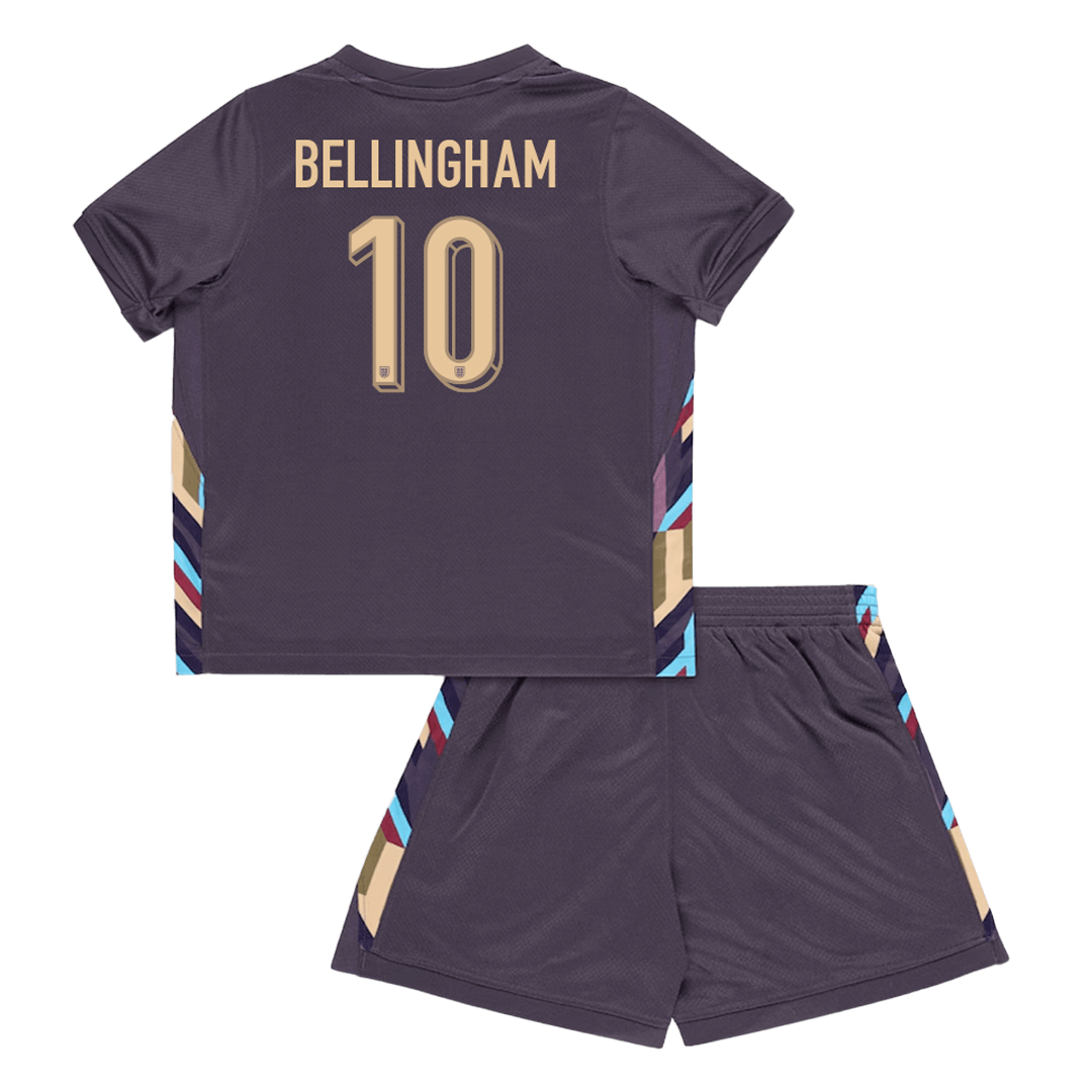 BELLINGHAM #10 England Away Kids Soccer Jerseys Kit EURO - gogoalshop