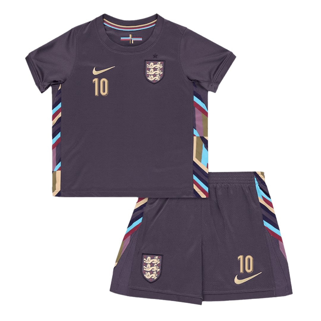 BELLINGHAM #10 England Away Kids Soccer Jerseys Kit EURO - gogoalshop