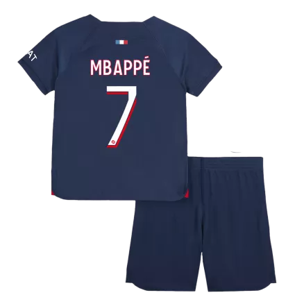 MBAPPÉ #7 PSG Home Kids Soccer Jerseys Kit 2023/24 - gogoalshop