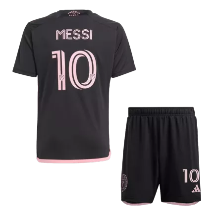MESSI #10 Inter Miami CF Away Kids Soccer Jerseys Kit 2024 - gogoalshop