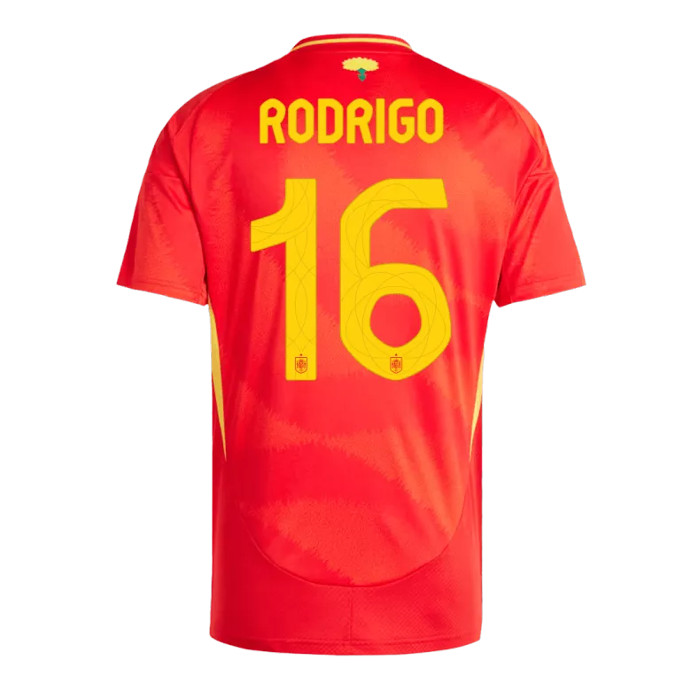RODRIGO #16 Spain Home Soccer Jersey EURO 2024 - gogoalshop