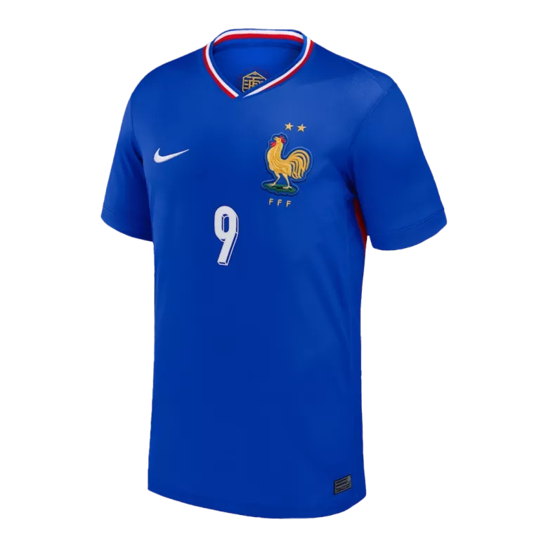 GIROUD #9 France Home Soccer Jersey EURO 2024 - gogoalshop