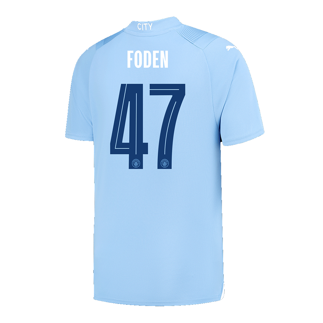 FODEN #47 Manchester City Home Soccer Jersey 2023/24 - gogoalshop