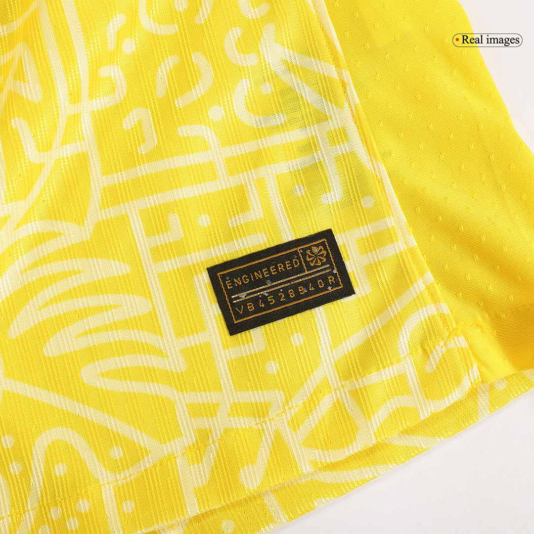 Brazil Home Authentic Soccer Jersey - gogoalshop