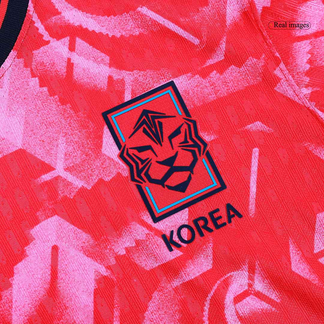South Korea Home Authentic Soccer Jersey - gogoalshop