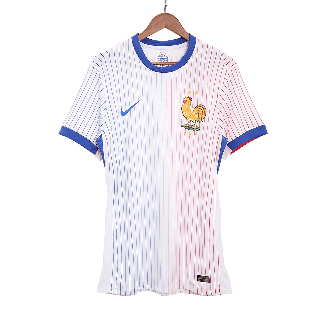 France Away Authentic Soccer Jersey EURO - gogoalshop