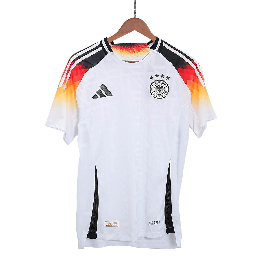 Germany Home Authentic Soccer Jersey EURO - gogoalshop
