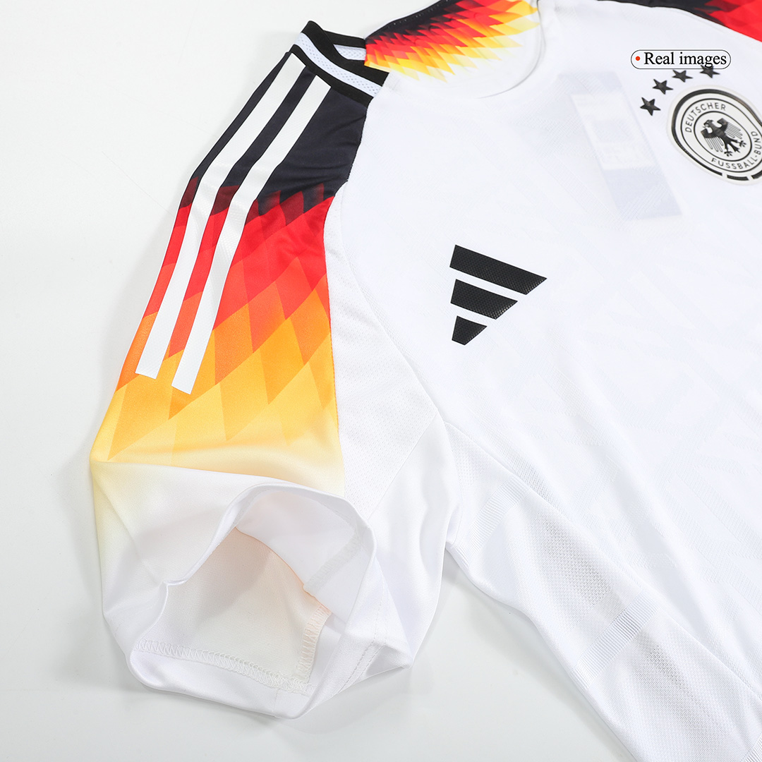Germany Home Authentic Soccer Jersey EURO - gogoalshop