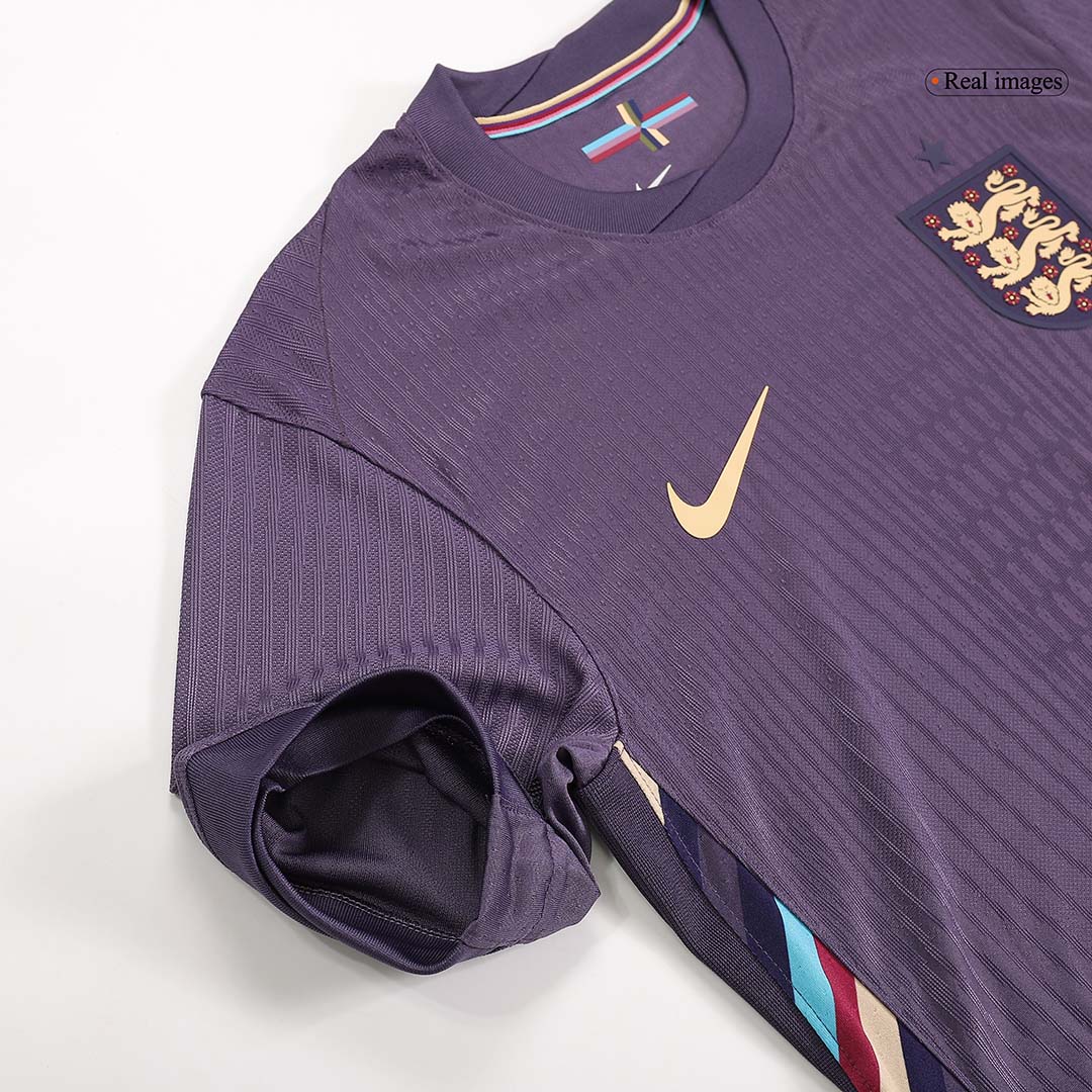 England Away Authentic Soccer Jersey EURO - gogoalshop
