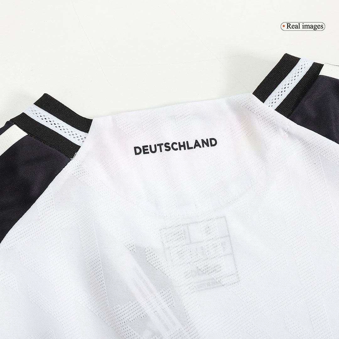 Germany Home Authentic Soccer Jersey EURO - gogoalshop