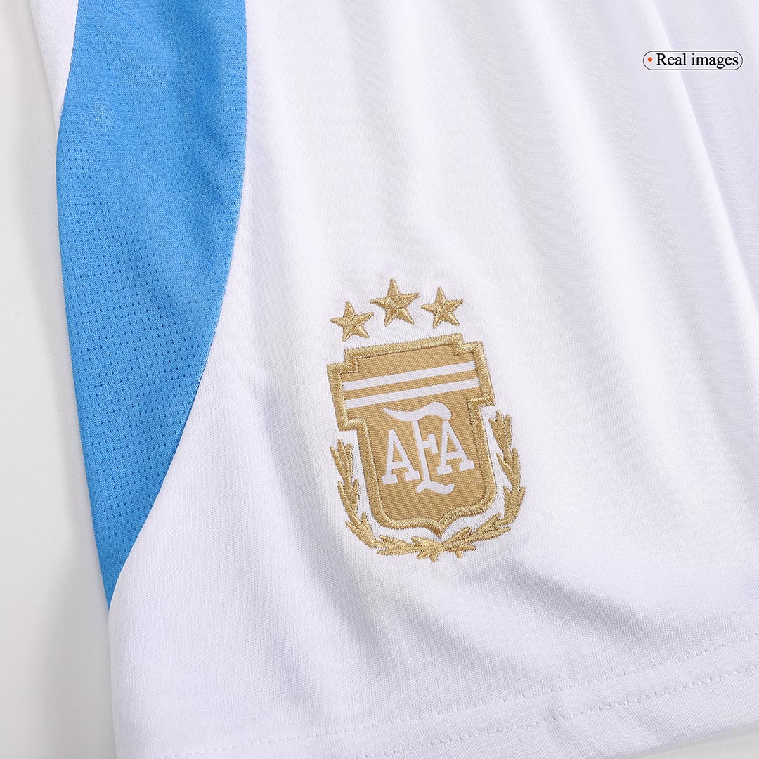 Argentina Home Kids Soccer Jerseys Kit Copa America - gogoalshop